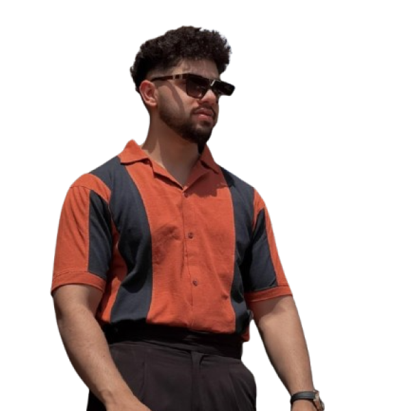 Old money  Panel Shirt