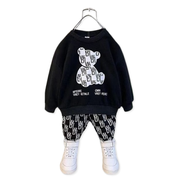 Bear Printed Track Suit kids