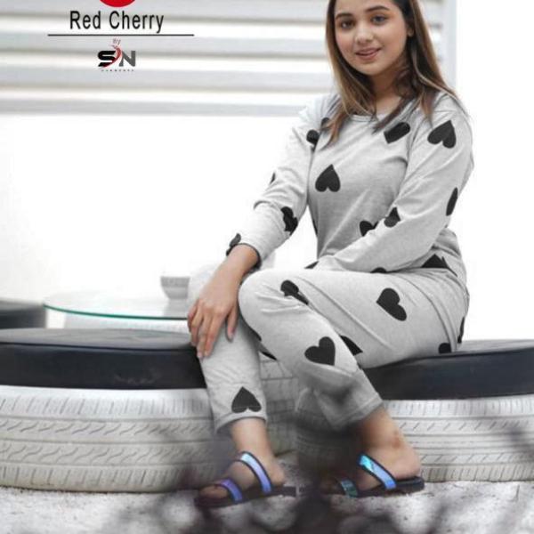 Printed design Night Suit